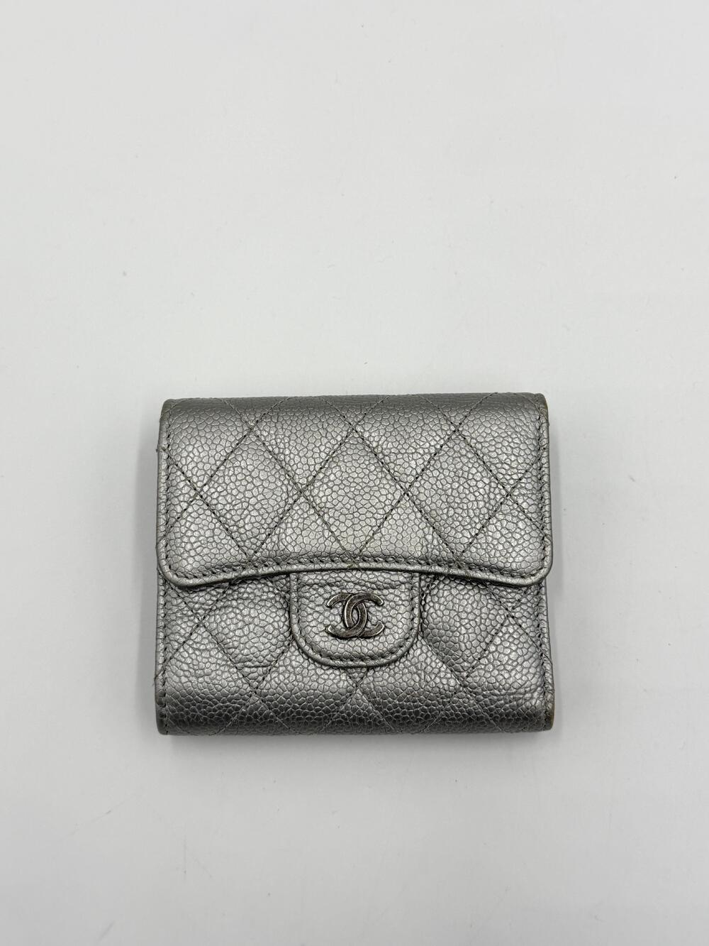 Chanel Timeless Caviar Trifold Wallet